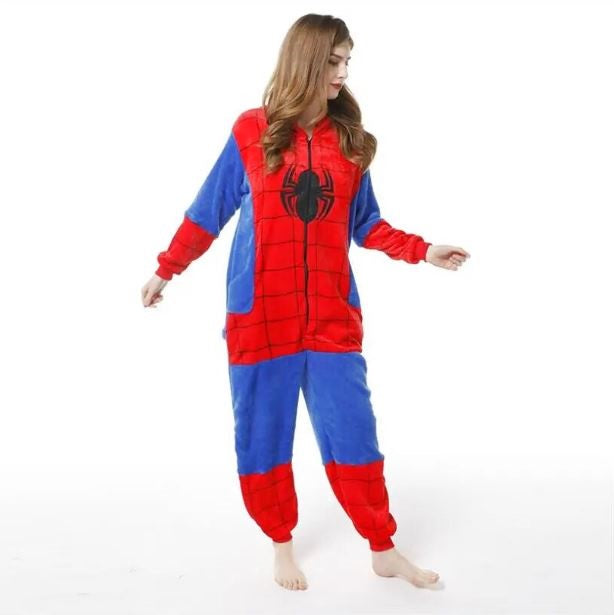 Combinaison Pyjama Spiderman Adulte
