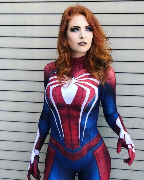 Costume Spiderman PS4 Femme