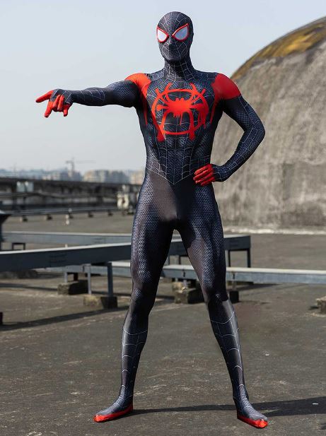 Costume Spider-Man Miles Morales Adulte